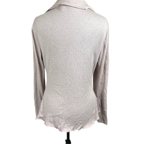 ANTHRO Eloise Zip Corset Style Cardi/Jacket Size L - Picture 6 of 8